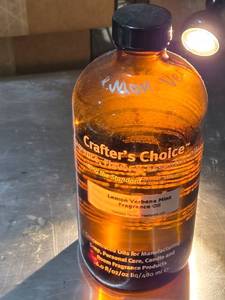 lot 227 image: Crafters Choice Lemon Verbena Mint Fragrance Oil Approx. 34 Full