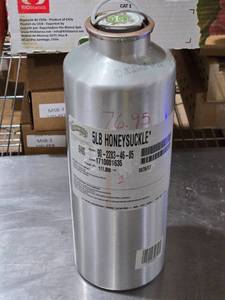 lot 233 image: 5lb Honeysuckle Concentrate Canister Approx. 76.95 Ounces by Weight Remainin