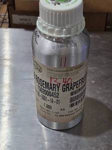 lot 237 image: Rosemary Grapefruit Flavoring - Approx. 13.4 Ounces by Weight Remaining