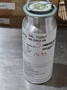 lot 244 image: Yuzu Oil - Approx. 14.95 Ounces by Weight Remaining