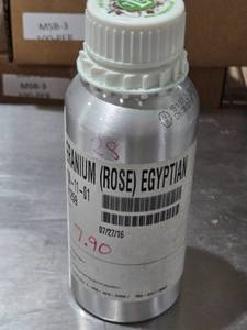 lot 259 image: Geranium (Rose) Egyptian Essential Oil - Approx. 7.9 oz by Weight Remaining