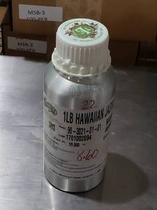 lot 263 image: 1 lb Hawaiian Jasmine Essential Oil Approx. 8.6 oz by Weight Remaining