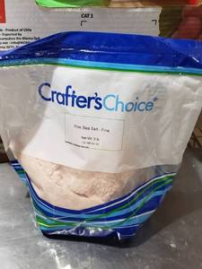 lot 298 image: Crafters Choice Pink Sea Salt - Fine, 5 lb
