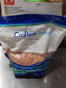 lot 306 image: Crafters Choice Pink Sea Salt - Medium 5 lb