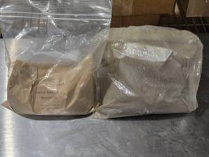 lot 328 image: Rhassoul Clay and Dead Sea Mud Powder Lot Approx. 1lb in each remaining