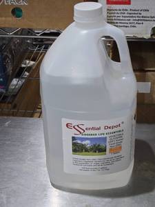 lot 339 image: Essential Depot Vegetable Glycerin 1 Gallon 34 Full
