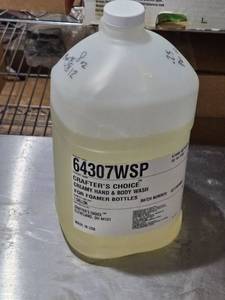 lot 343 image: Crafters Choice Creamy Hand & Body Wash - 1 Gallon 12-34 full
