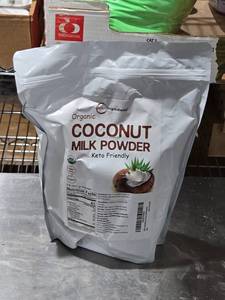 lot 362 image: Organic Coconut Milk Powder - Keto Friendly 2 lb