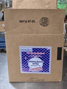 lot 370 image: Domination Foods Palm Shortening 50 LB Near full.