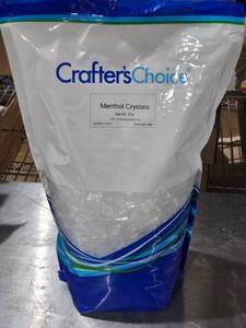 lot 373 image: Crafters Choice Menthol Crystals Approx. 4lbs 10oz