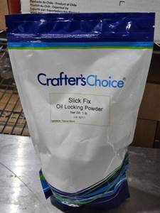 lot 379 image: Crafters Choice Slick Fix Oil Locking Powder 1 lb