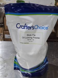 lot 386 image: Crafters Choice Slick Fix Oil Locking Powder - 1 lb