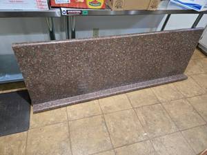 lot 387 image: Countertop Slab with Bullnose Edge (not stone)