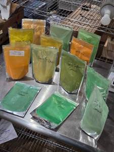 lot 422 image: Assorted Food Coloring Powders Lot All about a 14 or more full.