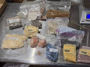 lot 431 image: Assorted Soap Making Supplies and Ingredients Lot - All partially used.