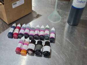 lot 435 image: Assorted Soap Colorants and Dye Set - Partially used.