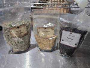 lot 440 image: Organic Herbal Lot - Rosehips, Elder Flowers, Oat Tops
