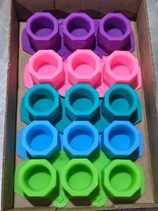 lot 461 image: Set of Colorful Plastic Molds