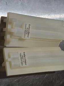 lot 465 image: Crafters Choice Column Mold Set - Butterfly and Heart