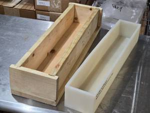 lot 472 image: Crafters Choice Wood Soap Mold with Silicone Liner 1503