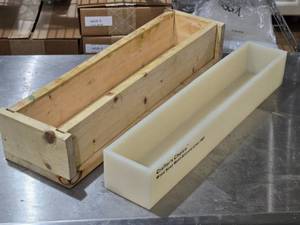 lot 473 image: Crafters Choice Wood Soap Mold with Silicone Liner 1503