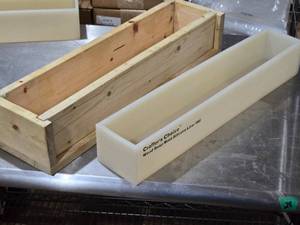 lot 479 image: Crafters Choice Wood Soap Mold with Silicone Liner 1503