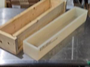 lot 480 image: Crafters Choice Wood Soap Mold with Silicone Liner 1503