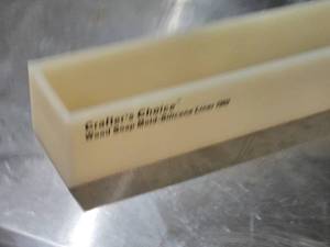 lot 485 image: Crafters Choice Soap Mold Silicone Liner 1503