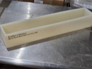 lot 490 image: Crafters Choice Soap Mold Silicone Liner 1503