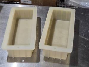 lot 496 image: Set of 2 Silicone Soap Molds
