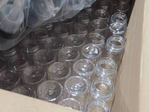 lot 543 image: Clear PET Bottles with Black Pump - 100 Count