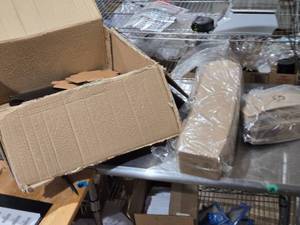 lot 550 image: Soap Boxes and Biodegradable Deli Boxes - Partially Full
