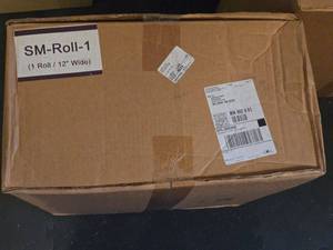lot 612 image: SM-Roll-1 Packaging Bubble Wrap Box with 1 Roll - 12 Wide