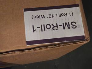 lot 614 image: SM-ROLL-1 Roll of 12 Wide Material