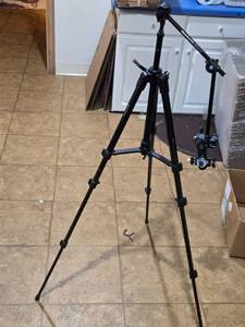 lot 626 image: Manfrotto 196B-2 Camera Tripod with Adjustable Arm