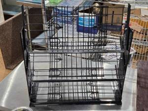 lot 633 image: Three-Tier Metal Counter Top Display Rack