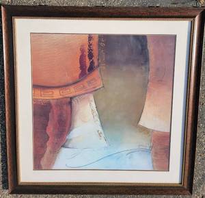 lot 120 image: Framed Modern Still Life
