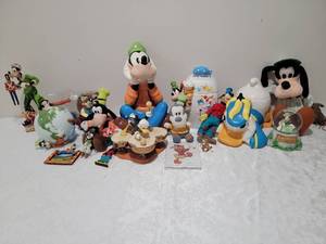 lot 64 image: A Very Goofy Memoribilia Collection - Disney Toys, Plushies, Crafts & More - C