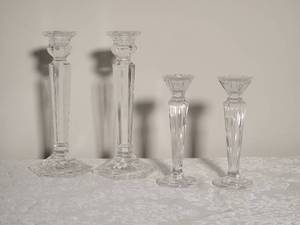 lot 72 image: Classic Fine Crystal Candlestick Collection - Including Marquis by Waterford