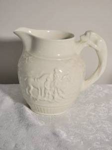 lot 80 image: Timeless Wedgwood Pottery Pitcher