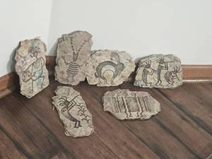 lot 134 image: John Runnings Petroglyph Inspired Castings