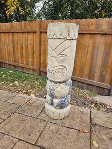 lot 38 image: Playful Resin Garden Tiki