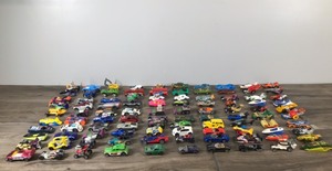 lot 22 image: Lot of Hot Wheels  Matchbox Die Cast Cars & More with 2 Redline Hot Wheel Cars - 100 Total Cars