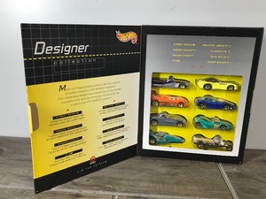 lot 30 image: 1996 Hot Wheels TARGET Exclusive, Designer Collection, 8 Car Set