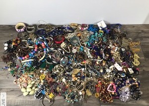 lot 67 image: Large Lot of Jewelry - Necklaces - Rings - Earrings - Bracelets & More