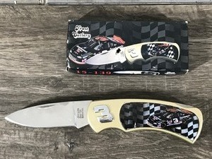 lot 102 image: Frost - NASCAR Dale Earnhardt Sr. #3 Stainless Steel Knife