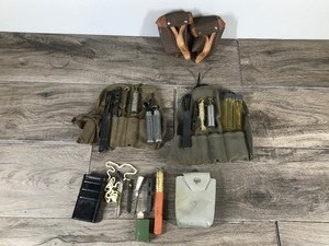 lot 116 image: Lot of Vintage Military Equipment - See description for details