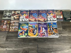 lot 124 image: Lot of Movies - VHS Disney - ACDC Family Jewels - Western Movies & More