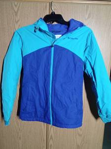 lot 206 image: Columbian 2-tone blue jacket with inside pockets