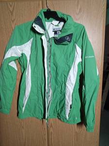 lot 210 image: Columbian green and white jacket